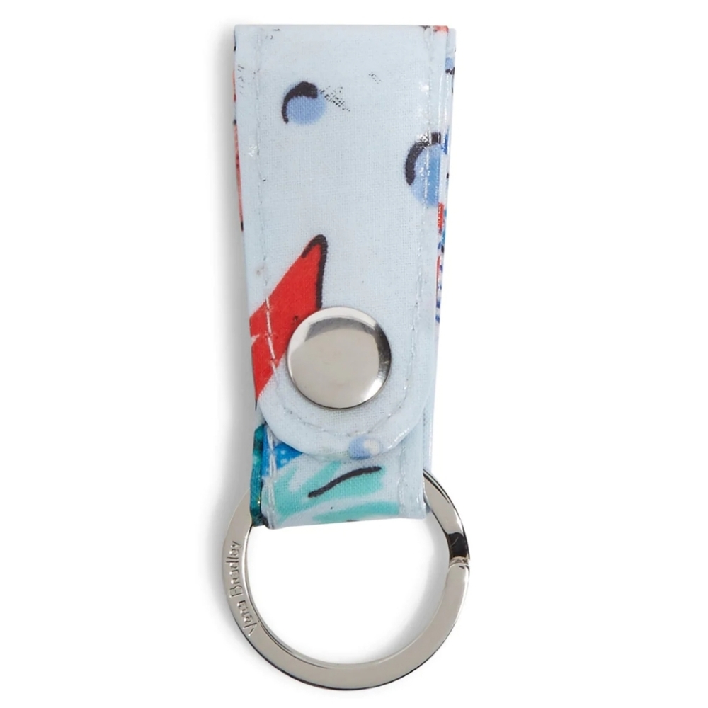 Vera Bradley Anchors Aweigh Loop Keychain
